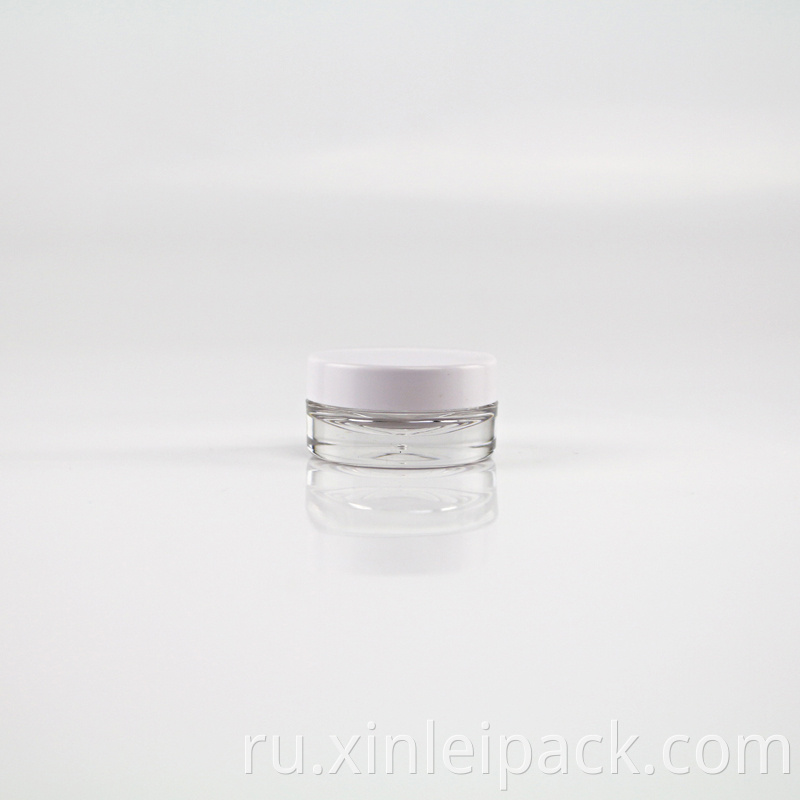 Small Round Shape Acrylic Jar
